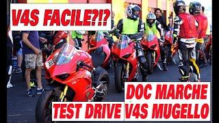 TEST DRIVE V4S - ORGANIZZATO DA DUCATI DOC MARCHE -  MUGELLO 2019 PER CLIENTI ED INTERESSATI