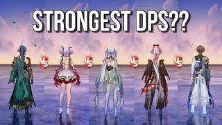 Can Camellya Compete with The Strongest DPS?? Camellya vs Xiangli Yao vs Jiyan vs Jinhsi vs Changli!