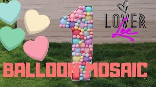 How To: make A  Balloon Mosaic | The Real Loverlee