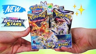 Opening a Pokemon Brilliant Stars Booster Box!!!