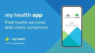 my health app - find health services and check symptoms