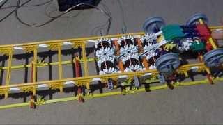 Homemade Electromagnetic Propulsion System MK1 - K'nex Classic Roller Coaster