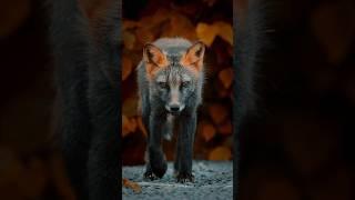 Cross Fox  + Autumn Terrain in Kodiak #alaska