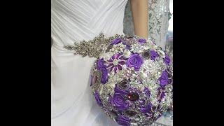 Easy DIY Brooch Bouquet Tutorial l Bridal Bouquet l Wedding Project l