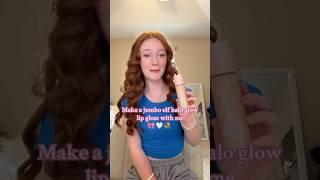 Make a JUMBO lip gloss with me! 