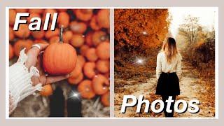 Fall Photo Shoot Inspiration - Fall Outdoor Instagram Photo Ideas! 