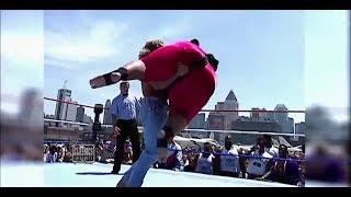 Lex Luger slams Yokozuna: July 4, 1993