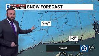 FORECAST: A First Alert Weather Day for snow tonight
