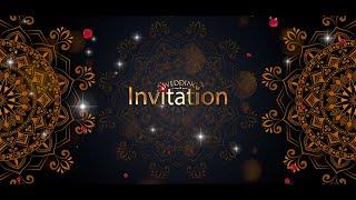 Wedding Invitation Without Text /Free Download / Link in description/KM Creative Works