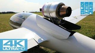 CEFLIX TWINSHARK 1:3,5 JETCAT P100-RX RC GLIDER AEROBATIC AIRSHOW FLIGHT CHRISTIAN ETTER [4K]