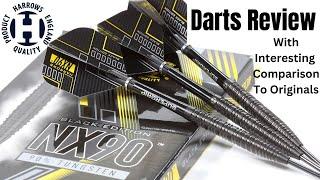 Harrows NX90 BLACK EDITION Darts Review With Interesting Comparison To Originals