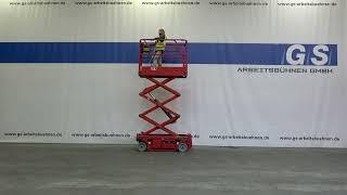 1642 Haulotte Optimum6 Scheren Arbeitsbühne Scissor Lift