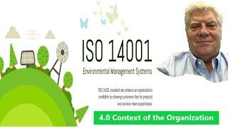 ISO 14001 - element 4.0 Context of the Organization - ISO 14001 Implementation Series