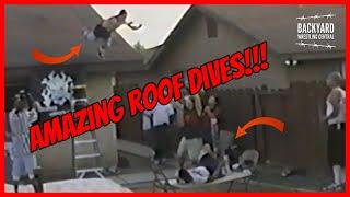 Crazy Roof Dives | Best of Backyard Wrestling