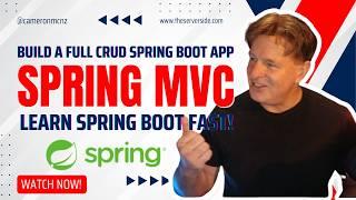 Advanced Spring MVC Tutorial /w Spring Data H2 & CRUD Operations #SpringBoot #Thymeleaf #SpringWeb