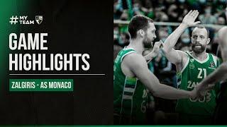 Zalgiris - AS Monaco | Game Highlights | 2021.12.15