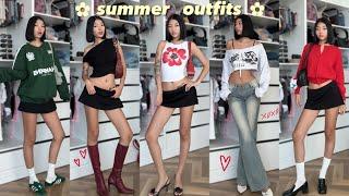 SUMMER OUTFIT IDEAS!!