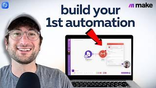 Make.com beginner tutorial: copy this to build your first automation