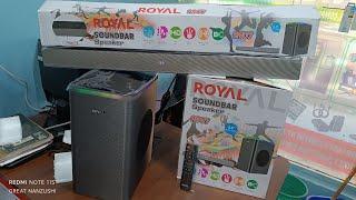 Price: KSh. 14k. Royal R907 SoundBar Sound System