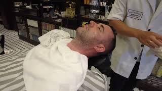  Wood Religion Barber Shop the best in Riga - Barber Vitaly Labetov  Relaxing wet shaving