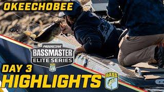 Highlights: Day 3 of Bassmaster ELITE at Okeechobee