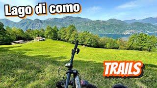 VECC DH FULL RUN! Lago Di Como bicycle trails: Via Saioli, Via Vecc