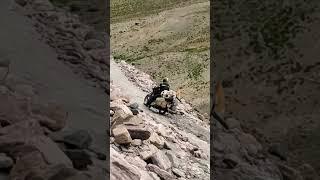 Leh️ Manali ️highway full water crossing of road ️Bike ride