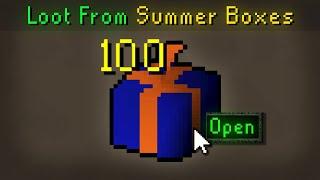 OPENING 100B WORTH OF *NEW* SUMMER BOXES! (HOW MUCH PROFIT?) + 35B GIVEAWAY! - RuneWild RSPS