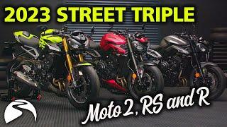 Triumph Street Triple 765 updated for 2023 | Moto2, R and RS