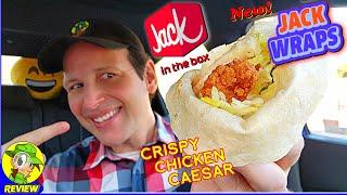 Jack In The Box® Crispy Chicken Caesar Jack Wrap Review 🃏 ⎮ Peep THIS Out! ️‍️