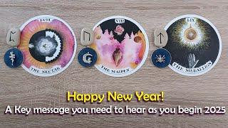 New Year Pick-a-Card Tarot🪐A Key Message you need to hear as you begin 2025#pickacardtarot