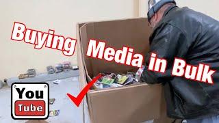 How to Buy Media  in Bulk from Goodwill Outlet to Resell