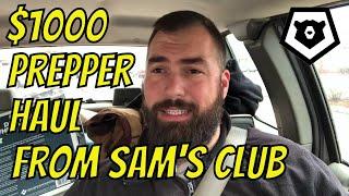 $1,000 Sam’s Club Prepper Haul! DaBizzle Flu and Grand Solar Minimum