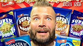 Americans Try EVERY Super Noodle For The FIRST TIME!