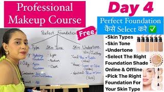 FREE PROFESSIONAL MAKEUP CLASS DAY 4|Complete Makeup Course| Online Makeup Course| मेकअप कोर्स|