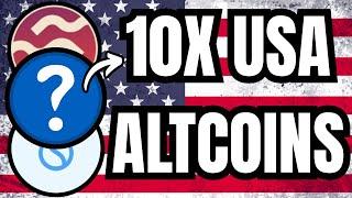 DISCOVER the TOP 10X USA CRYPTO COINS for 2025! #uscoins