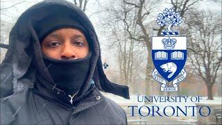 University Of Toronto Winter Walking Tour 4k | Explore Queens Park & Historic Colleges in Snow | 