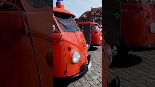 Feuerwehrautos im Glückstadt 1. Mai 2023