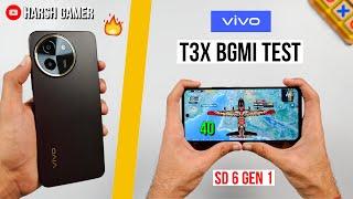 vivo T3X 5G Bgmi Test with FPS Meter, Heating & Battery Test | Best Phone Under ₹15,000? 