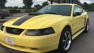 Mustang Mach 1 2003 pics and video zinc yellow 5 speed