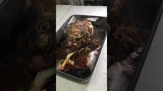 Whole Lamb Leg Baked - Giuseppe Manzoli Private Chef