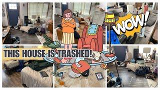 MY HOUSE IS TRASHED / CLEANING / ORGANIZING AND DECLUTTERING / NEW CLEANING MOTIVATION 2024