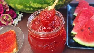 Marmalada e veçantë prej Shalqirit Sekretetsi ta lidhim..si te ruajmë ngjyren Watermelon Jam