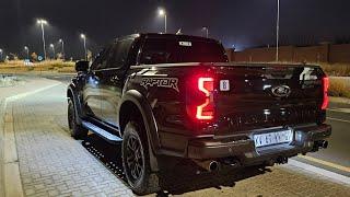 Night Features and POV Drive - Ford Ranger Raptor V6 Twin Turbo - Exhaust, Matrix LED, Sound System!