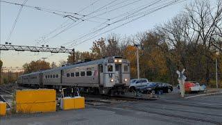 NJT Gladstone Branch Railfanning at Gladstone and Peapack, NJ with the Lackawanna EMU