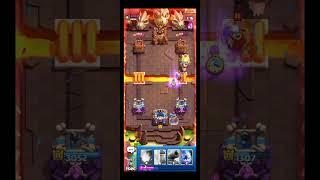 last 1 minute with hog2.6  #clashroyale #hog2.6 #supercell