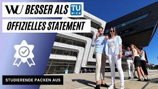 WU BESSER ALS TU | Offizielles Statement