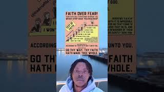 Faith over fear