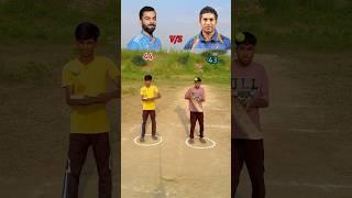 Virat Kohli vs Sachin Tendulkar balance the ball​⁠@unique4team #viratkohli #sachintendulkar#shorts