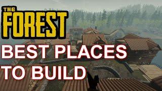 Best Places To Build A Base - The Forest